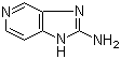 结构式 CAS# 68074-63-5, 3H-咪唑并[4,5-c]吡啶-2-胺