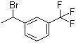 structure of CAS# 68120-41-2, 1-Bromo-1-[3-(trifluoromethyl)phenyl]ethane;alpha-Methyl-3-(trifluoromethyl)benzyl bromide