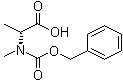 structure of CAS# 68223-03-0, N-(Benzyloxycarbonyl)-N-methyl-D-alanine