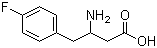 3-Amino-4-(4-fluorophenyl)butyric acid molecular structure (CAS 682804-76-8)
