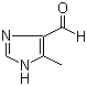 结构式 CAS# 68282-53-1, 5-甲基咪唑-4-甲醛