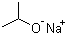 Sodium propan-2-olate molecular structure (CAS 683-60-3)