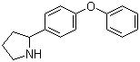 结构式 CAS# 68548-73-2, 2-(4-苯氧基苯基)吡咯烷