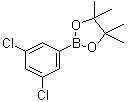 结构式 CAS# 68716-51-8, 3,5-二氯苯硼酸频哪醇酯