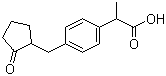 structure of CAS# 68767-14-6, Loxoprofen;2-{4-[(2-Oxocyclopentyl)methyl]phenyl}propanoic acid