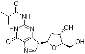 N2-Isobutyryl-2'-deoxyguanosine molecular structure (CAS 68892-42-2)