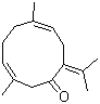 (E,E)-Germacra-3,7(11),9-trien-6-one molecular structure (CAS 6902-91-6)