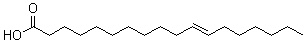 structure of CAS# 693-72-1, (E)-Octadec-11-enoic acid;11-trans-Octadecenoic acid; trans-11-Octadecenoic acid; trans-Vaccenic acid