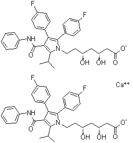 结构式 CAS# 693793-53-2, 阿托伐他汀杂质 C