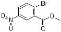structure of CAS# 6942-36-5, Methyl 2-bromo-5-nitrobenzoate;2-Bromo-5-nitrobenzoic acid methyl ester