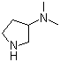 3-(Dimethylamino)pyrrolidine molecular structure (CAS 69478-75-7)