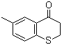 结构式 CAS# 6948-34-1, 6-甲基苯并噻喃-4(4H)-酮