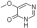 structure of CAS# 695-87-4, 5-Methoxy-4(3H)-pyrimidone;5-Methoxy-4(1H)-pyrimidone