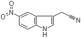 5-Nitroindole-3-acetonitrile molecular structure (CAS 6952-13-2)