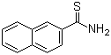 结构式 CAS# 6967-89-1, 2-硫代萘甲酰胺