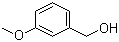 structure of CAS# 6971-51-3, 3-Methoxybenzyl alcohol;3-Anise alcohol; m-Anisyl alcohol