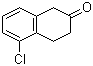 structure of CAS# 69739-64-6, 5-Chloro-2-tetralone;5-Chloro-3,4-dihydro-2(1H)-naphthalenone