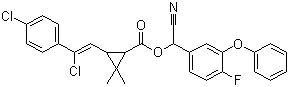 Flumethrin molecular structure (CAS 69770-45-2)