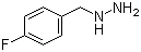 structure of CAS# 699-05-8, (4-Fluorobenzyl)hydrazine