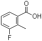 结构式 CAS# 699-90-1, 3-氟-2-甲基苯甲酸