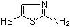structure of CAS# 69950-00-1, 2-Amino-5-thiazolethiol