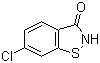 结构式 CAS# 70-10-0, 6-氯-1,2-苯并异噻唑-3(2H)-酮