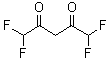 结构式 CAS# 70086-62-3, 1,1,5,5-四氟-2,4-戊二酮