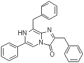 structure of CAS# 70217-82-2, Dideoxycoelenterazine;6-Phenyl-2,8-bis(phenylmethyl)imidazo[1,2-a]pyrazin-3(7H)-one; Bisdeoxycoelenterazine; Coelenterazine 400a; Coelenterazine HH; DeepBlueC