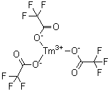 铥三(三氟乙酸)盐分子结构 (CAS 70237-00-2)
