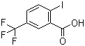 结构式 CAS# 702641-04-1, 2-碘-5-三氟甲基苯甲酸