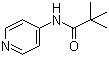 structure of CAS# 70298-89-4, N-(Pyridin-4-yl)pivalamide;2,2-Dimethyl-N-pyridin-4-ylpropionamide