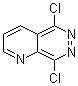 structure of CAS# 703-33-3, 5,8-Dichloropyrido[3,2-d]pyridazine;1,4-Dichloro-5-azaphthalazine; 5,8-Dichloropyrido[2,3-d]pyridazine; 5,8-Dichloropyrido[3,2-d]pyridazine; NSC 131225