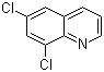 6,8-Dichloroquinoline molecular structure (CAS 703-66-2)