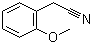 structure of CAS# 7035-03-2, 2-Methoxyphenylacetonitrile;o-Anisyl cyanide; 2-Methoxybenzyl cyanide