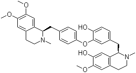 结构式 CAS# 70553-76-3, 蝙蝠葛苏林碱