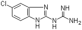 结构式 CAS# 70590-32-8, (5-氯-1H-苯并咪唑-2-基)胍