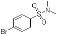 结构式 CAS# 707-60-8, N,N-二甲基-4-溴苯磺酰胺