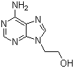 结构式 CAS# 707-99-3, 9-(2-羟乙基)腺嘌呤