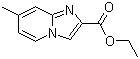 结构式 CAS# 70705-33-8, 7-甲基咪唑并[1,2-a]吡啶-2-羧酸乙酯