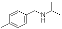 structure of CAS# 70894-75-6, Isopropyl(4-methylbenzyl)amine;4-Methyl-N-(1-methylethyl)benzenemethanamine