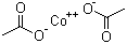 structure of CAS# 71-48-7, Cobalt acetate;Cobaltous acetate; Cobalt (II) acetate