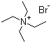Tetraethylammonium bromide molecular structure (CAS 71-91-0)