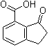 结构式 CAS# 71005-12-4, 3-氧代茚满-4-羧酸