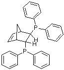 structure of CAS# 71042-55-2, (2R,3R)-(-)-2,3-Bis(diphenylphosphino)bicyclo[2.2.1]hept-5-ene;(R,R)-Norphos