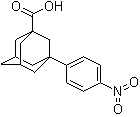3-(4-Nitrophenyl)adamantane-1-carboxylic acid molecular structure (CAS 7123-76-4)