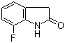 结构式 CAS# 71294-03-6, 7-氟-2-吲哚酮; 7-氟吲哚酮