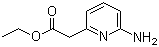 结构式 CAS# 71469-82-4, (6-氨基吡啶-2-基)乙酸乙酯