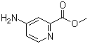 结构式 CAS# 71469-93-7, 4-氨基吡啶-2-甲酸甲酯