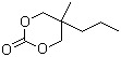 structure of CAS# 7148-50-7, 5-Methyl-5-propyl-2-dioxanone