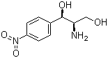 结构式 CAS# 716-61-0, (1R,2R)-2-氨基-1-(4-硝基苯基)丙烷-1,3-二醇